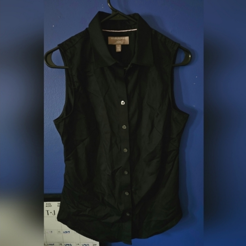"Banana Republic sleeveless blouse